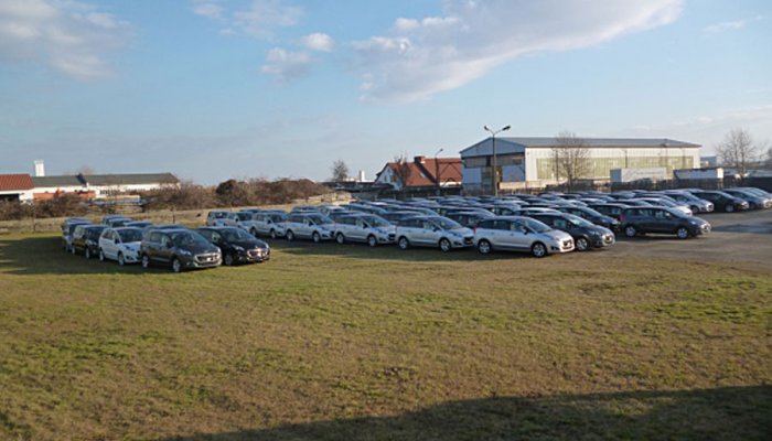 Freiflächenvermietung der Auto Göpel GmbH